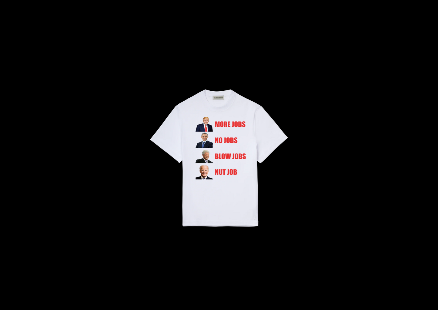 Different Types of USA Presidents Jobs Tee