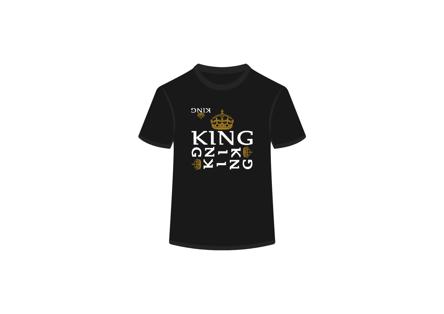 King Black Tee or Hoodie
