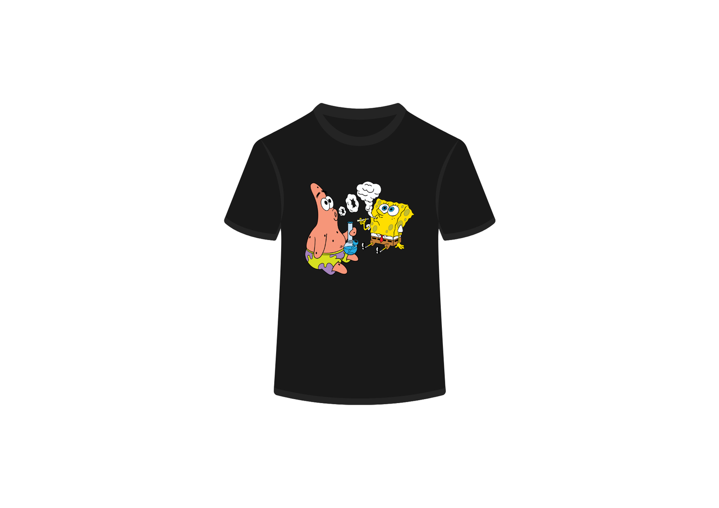 SpongeBob Smoke Pants Tee