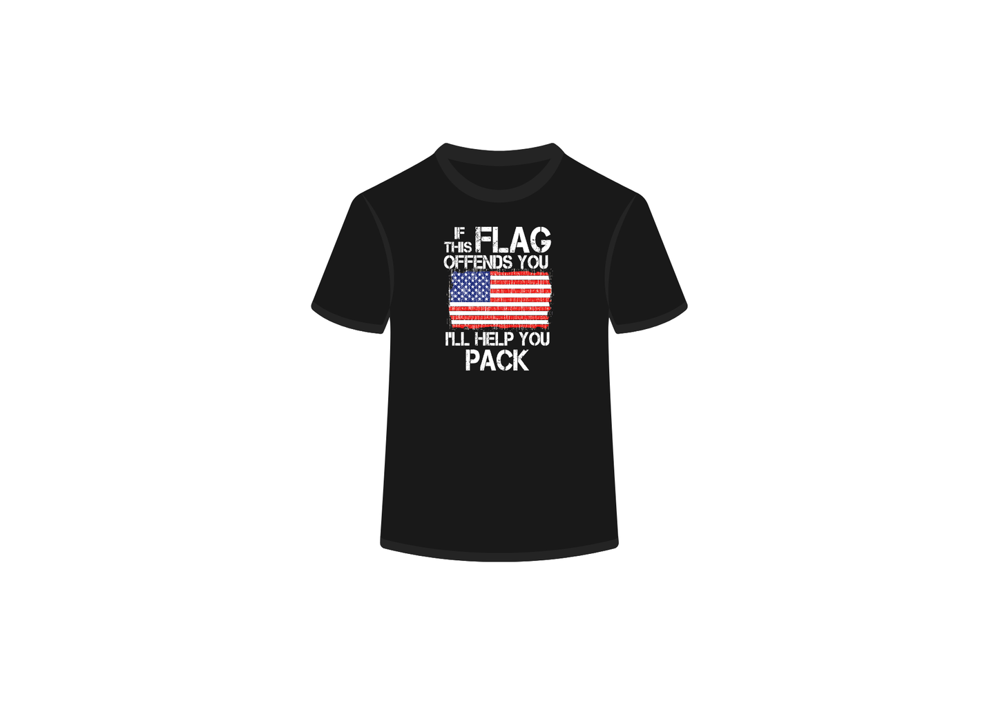 USA Helps Your Pack Tee