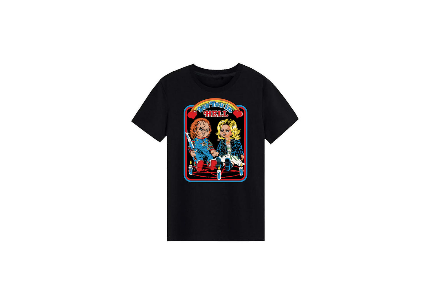 Chucky & Tiffany Horror Tee