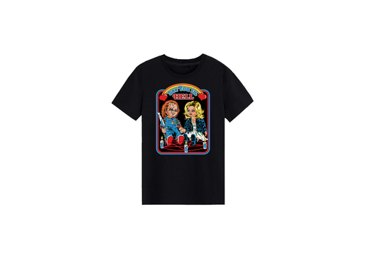 Chucky & Tiffany Horror Tee