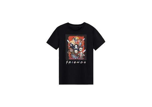 Horror Villans as Friends Tee