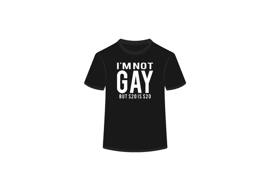 I'm Not Gay But... Its a Tee or Hoodie