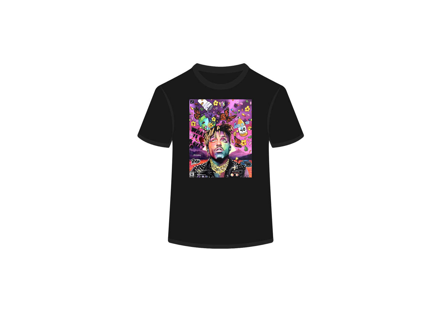 Juice WRLD Psychedelic Tee