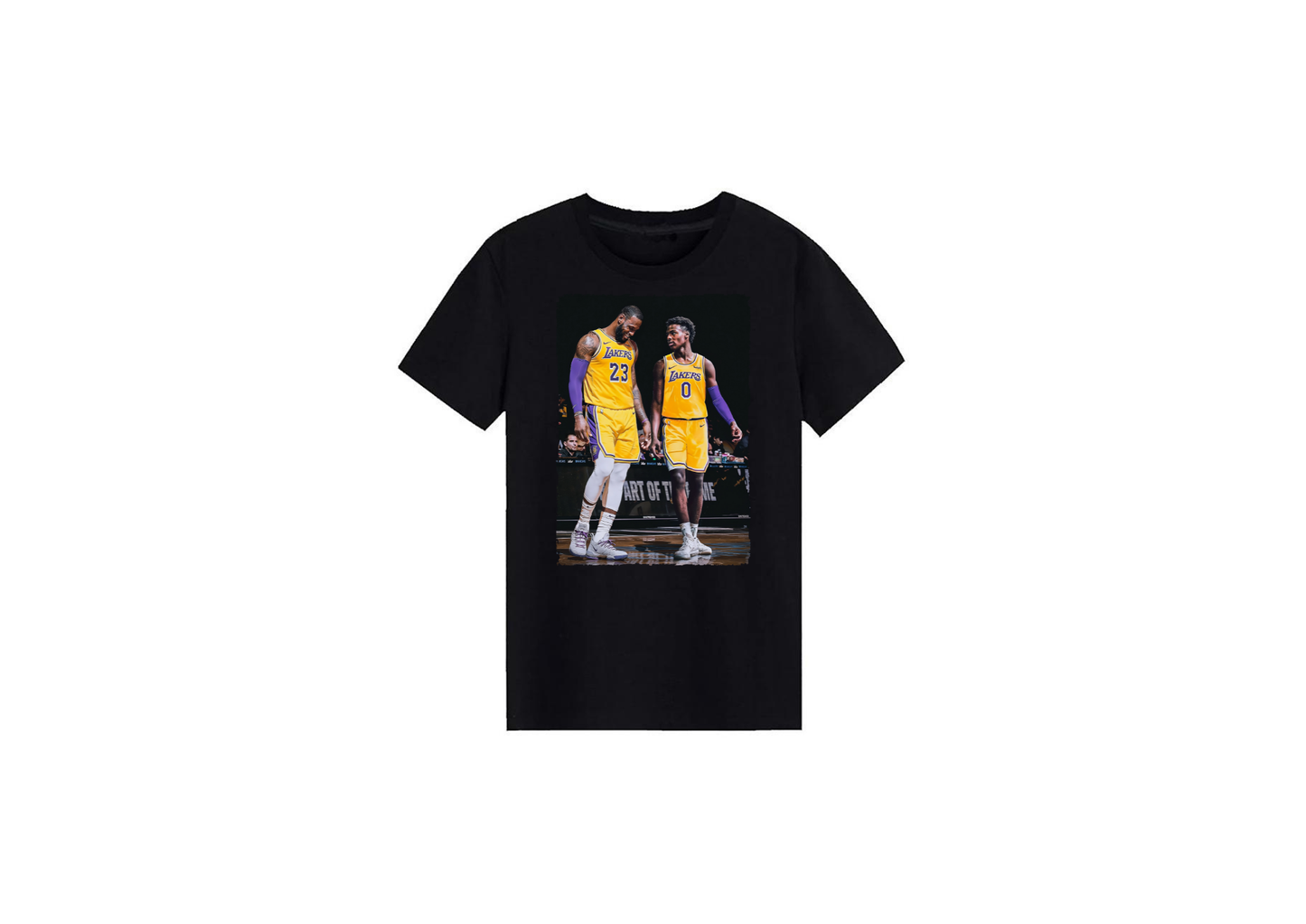 LA Lakers LeBron & Bronny James Tee