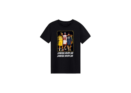 NBA Legends Bryant, Jordan, and LeBron Tee