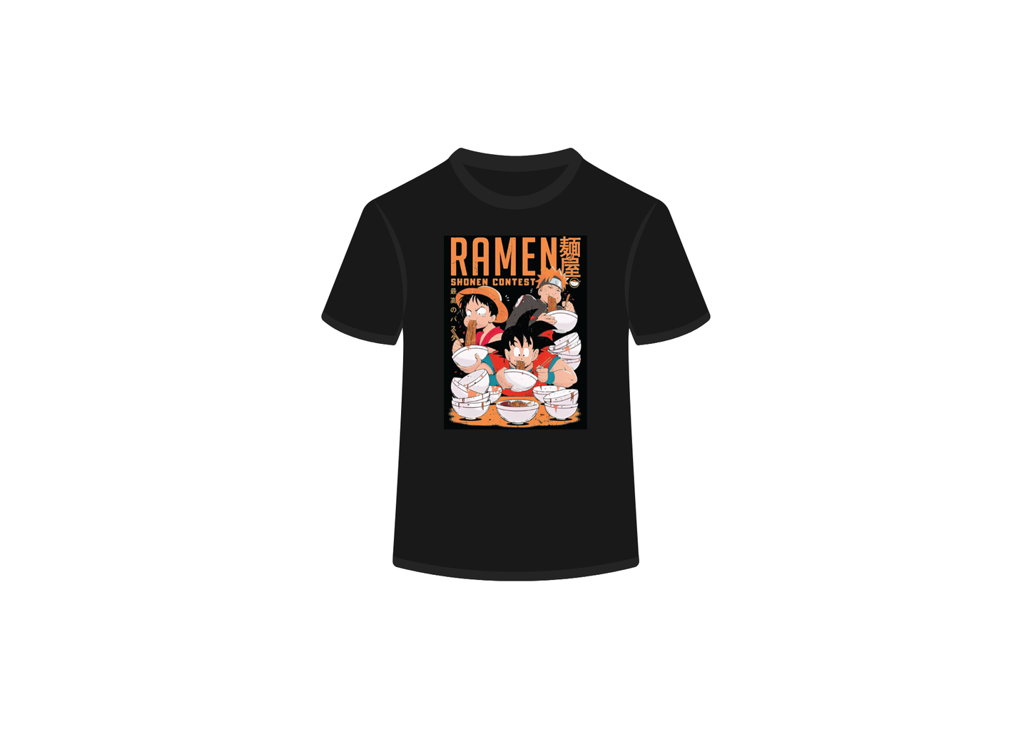 Ramen Shonen Contest Ft. Monkey x Guko x Naruto Tee