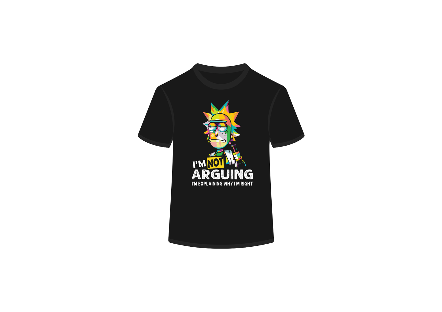 Rick Never Argues Tee