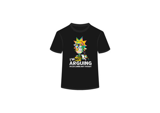 Rick Never Argues Tee