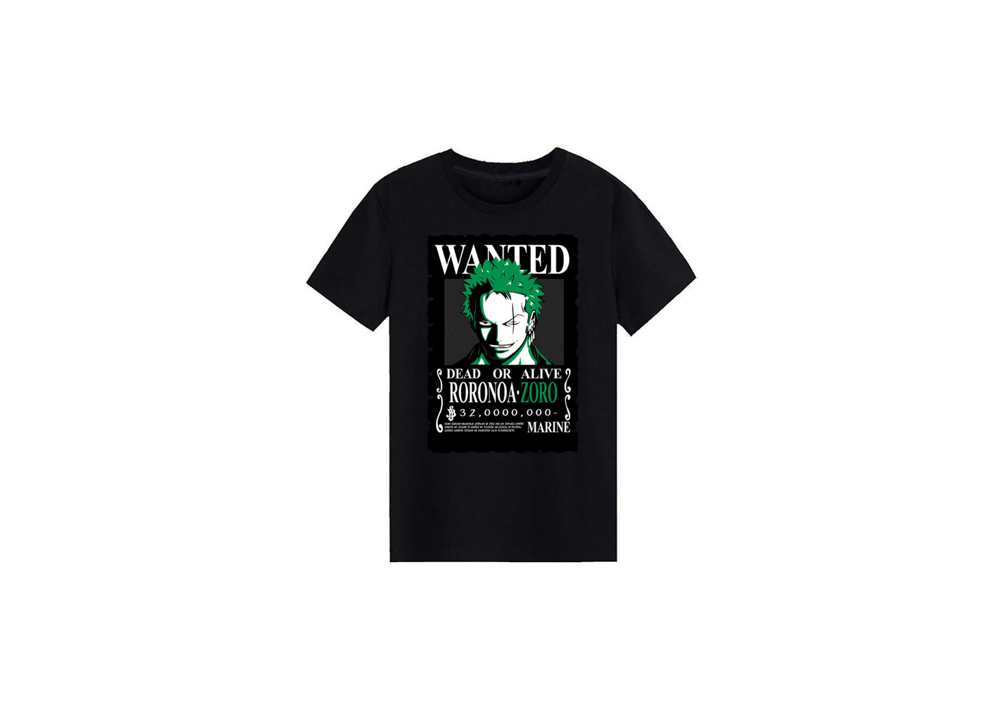 Roronoa Zoro Wanted Tee