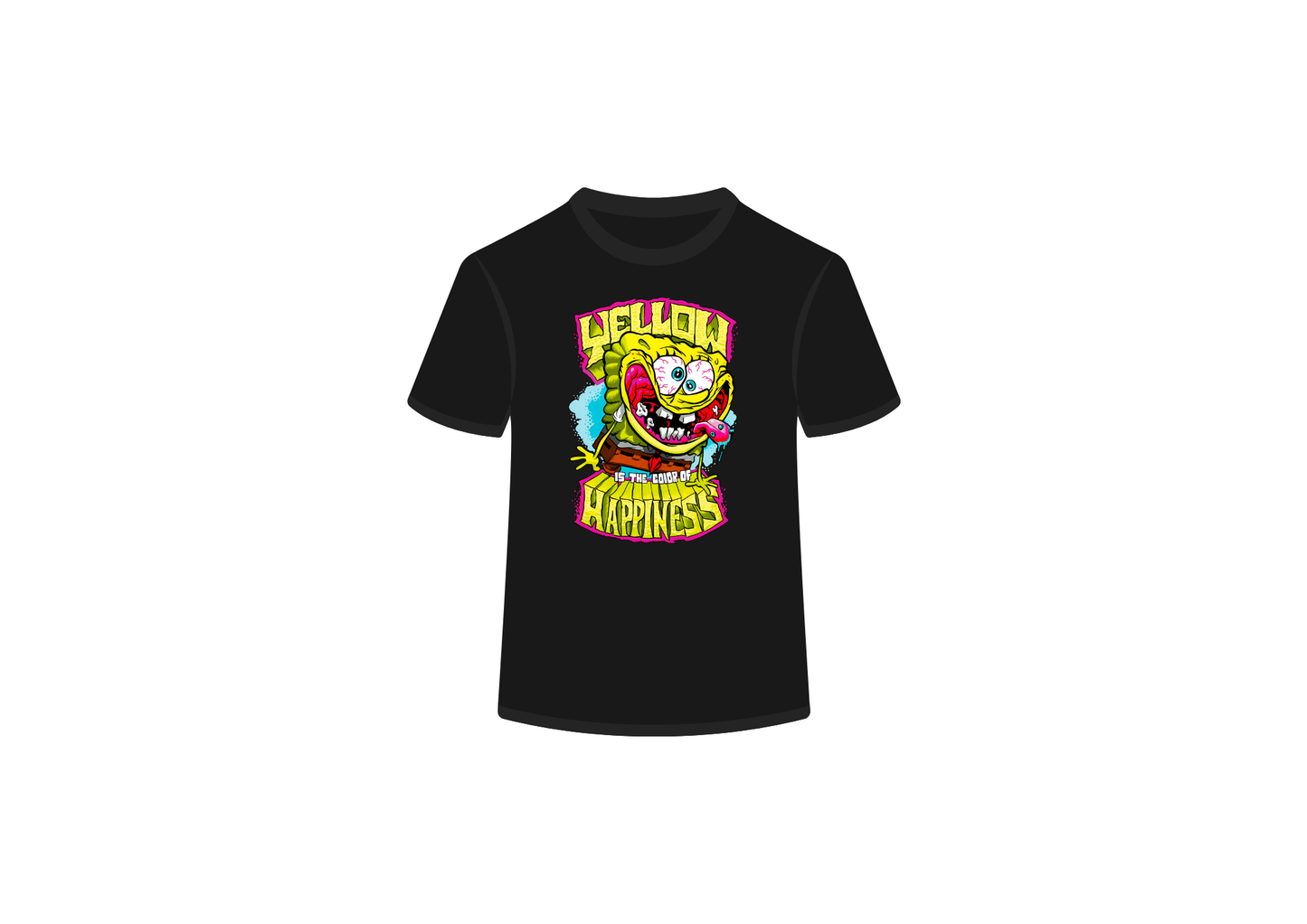 Yellow Happiness - Sponge Bob Tee